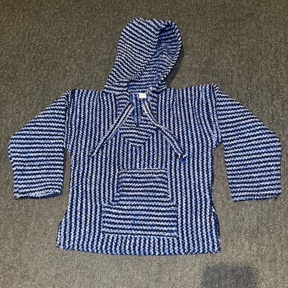 Hecho en México hand made toddler pullover hoodie sweater